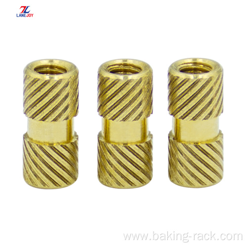 High Quality brass female threaded insert M2.5M3M4M5 nut